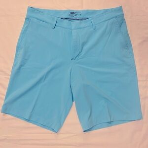 Nile Golf Standard Fit 4-Way Stretch Performance Golf Shorts (Blue) Size 36 NWOT